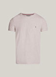 Tommy Hilfiger Bisiklet Yaka Kahve Erkek T-Shirt MW0MW10800HE6