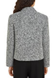 Tommy Hilfiger Standart Gri Kadın Ceket BOUCLE YÜN MIX JACKET