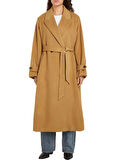 Tommy Hilfiger Deve Tüyü Kadın Kaban REG YÜN BLEND DB BELTED COAT