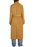 Tommy Hilfiger Deve Tüyü Kadın Kaban REG YÜN BLEND DB BELTED COAT