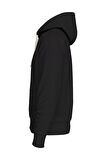 Erkek ESSENTIAL TERRY ZIP THROUGH Sweatshirt - Siyah  | S
