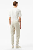 Tommy Hilfiger Erkek Ekru Jogger Eşofman Altı