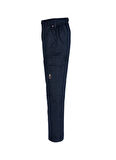 Tommy Hilfiger Lastikli Bel Slim Paça Lacivert Erkek Çocuk Kargo Pantolon KB0KB09243DW5