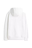 Erkek Essential Terry Kapüşonlu Sweatshirt - Beyaz | M
