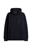 Erkek Essential Terry Kapüşonlu Sweatshirt - Lacivert | XS