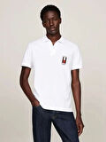 Tommy Hilfiger Erkek Dikey Bayrak Polo Yaka T-Shirt