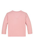 Tommy Hilfiger Baskılı Pembe Kadın T-Shirt KN0KN01918TJX