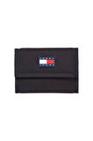 Erkek TJM FRESHMAN NYLON TRIFOLD Cüzdan - SİYAH | XL