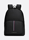 Tommy Hilfiger Siyah Erkek Sırt Çantası TH CORP DOME BACKPACK