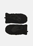 Tommy Hilfiger Siyah Kadın Eldiven TJW LINEAR LOGO FUR GLOVES