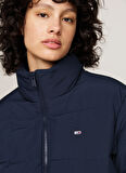Tommy Jeans Lacivert Kadın Şişme Mont TJW ESSENTIAL PUFFER EXT