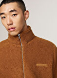 Tommy Hilfiger Bisiklet Yaka Kahve Erkek Sweatshırt MW0MW37228HJW