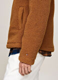 Tommy Hilfiger Bisiklet Yaka Kahve Erkek Sweatshırt MW0MW37228HJW