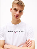 TOMMY HILFIGER TJM REG LINEAR LOGO TEE EXT T-Shirt
