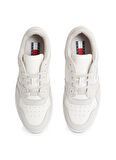 Tommy Hilfiger Gri Erkek Sneaker TJM RETRO BASKET CUPSOLE TUMBLE