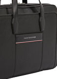 Tommy Hilfiger Siyah Erkek Laptop Çantası TH CORP SLIM COMPUTER BAG