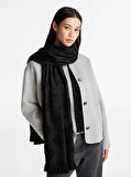 Tommy Hilfiger Kadın  Elevated Chic Wool  Siyah Atkı