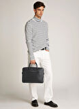 Tommy Hilfiger Siyah Erkek Laptop Çantası TH MONOGRAM COMPUTER BAG