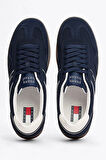 Tommy Hilfiger Erkek Lacivert Greenwich Süet Sneaker