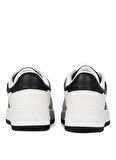 Tommy Hilfiger Beyaz - Siyah Erkek Sneaker TJM RETRO BASKET CUPSOLE TUMBLE