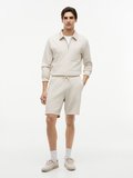 ESSENTIAL TERRY SWEATSHORT Erkek Bej Eşofman Altı - MW0MW37240