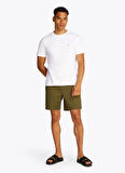 Tommy Hilfiger Beyaz Erkek T-Shirt MW0MW37508YBR