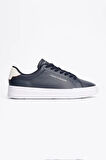 Erkek Pebble Grain Court Sneaker - Lacivert | 44