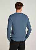 Tommy Hilfiger Mavi Erkek Kazak MW0MW37400DBZ