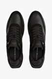Tommy Hilfiger Erkek  Siyah Sneaker