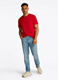 Tommy Hilfiger Kırmızı Erkek T-Shirt MW0MW37283XLD