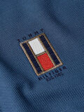 Tommy Hilfiger Dikey Bayrak Polo Yaka Tişört Mavi