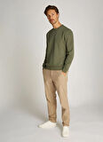 Tommy Hilfiger Yeşil Erkek Sweatshırt MW0MW37241PLI