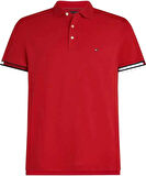 Tommy Hilfiger Erkek Kırmızı Polo Yaka T-Shirt