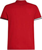 Tommy Hilfiger Erkek Kırmızı Polo Yaka T-Shirt