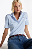 Kadın 1985 Koleksiyonu Regular Polo T-Shirt - Açık Mavi | M