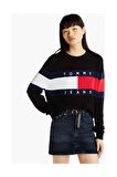Tommy Jeans Kadın Triko-DW0DW19335