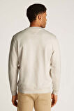 Erkek Tjm Sweatshirt - Krem | XL