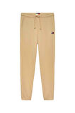 Erkek Tjm Badge Sweatpant - Bej | L