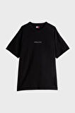 Tommy Jeans Erkek T Shirt DM0DM21110 BDS