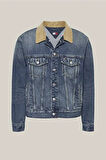 Tommy Jeans Erkek Mont-DM0DM20632DENIM