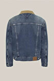 Tommy Jeans Erkek Mont-DM0DM20632DENIM