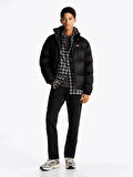 Tommy Hilfiger Erkek  Scanton Solmuş Siyah İnce Kot Pantolon
