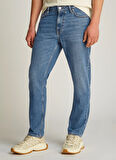 Tommy Jeans Normal Bel Regular Fit Erkek Denim Pantolon DM0DM205121A5 DAD JEAN RGLR TPRD
