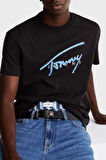Tommy Jeans Erkek T Shirt DM0DM21109 BDS