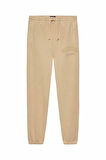 Erkek Tjm Vintage Varsity Jogger Sweatpant - Bej | XL