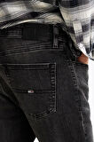 Tommy Hilfiger Erkek  Austin Slim Fit  Siyah Kot Pantolon