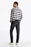 Tommy Hilfiger Erkek  Austin Slim Fit  Siyah Kot Pantolon