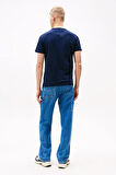Erkek Slim Fit T-Shirt - Lacivert | XL