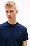 Erkek Slim Fit T-Shirt - Lacivert | XL