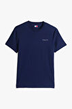 Erkek Slim Fit T-Shirt - Lacivert | XL